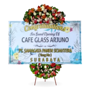 karangan bunga papan selamat dan sukses sidoarjo pbss