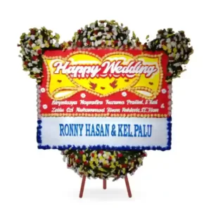 karangan bunga pernikahan bandung